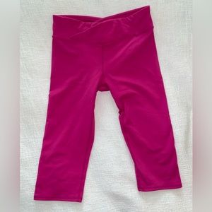 Fabletics magenta leggings- like new!